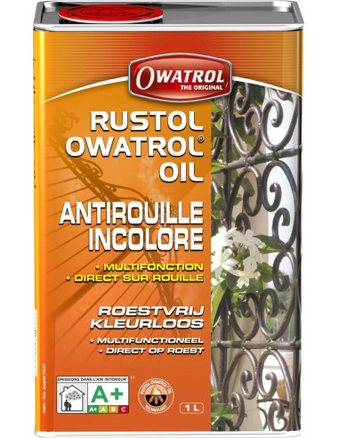 Rustol-Owatrol Antirouille multifonction/additif peinture 1L