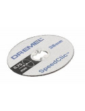 DREMEL 5 Disques EZ speedclic métaux 38 mm épaisseur 0.75mm