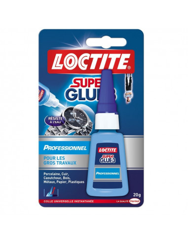 Loctite Colle Super Glue-3 Professionnel 20 g