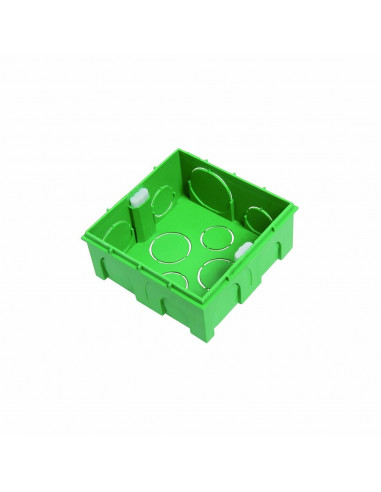 Debflex Boîte d'encastrement de maçonnerie 90 x 90/P40 Vert