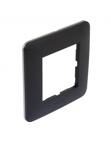 Debflex Casual plaque simple noir mat