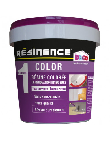 RESINENCE Color Résine colorée rénovation blanc 500ml