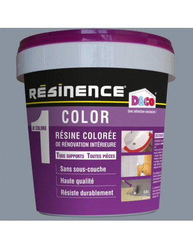 RESINENCE Color Résine colorée rénovation gris perle 500ml