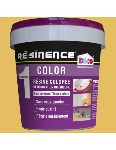 RESINENCE Color Résine colorée rénovation safran 500ml