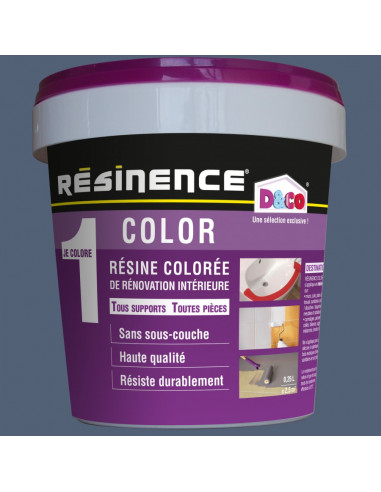 RESINENCE Color Résine colorée rénovation gris ardoise 250ml