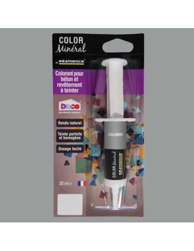 RESINENCE Color Minéral Colorant béton colombe 20ml
