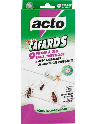 ACTO ACAF4 Pièges spécial cafards