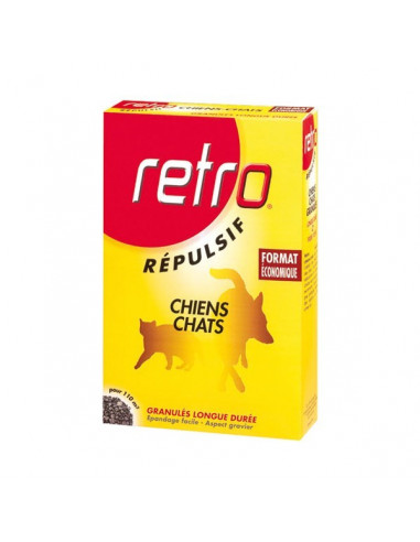 ACTO RETRO RECH5 Répulsif olfactif chiens/chats en granulés - 1 kg