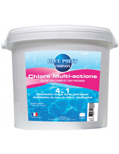 HYDRAPRO Chlore 4en1 galets 5kg