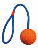 TRIXIE Balle sur corde, caoutchouc naturel d6-30 cm