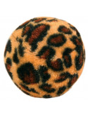 TRIXIE Set de 4 balles léopard, Plastique d4cm