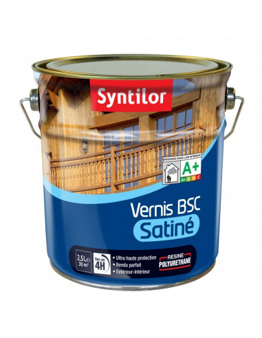 SYNTILOR Vernis bois 2.5L satin incolore