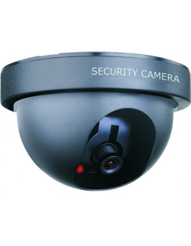 SMARTWARES Caméra dôme factice intérieur LED noir CS44D