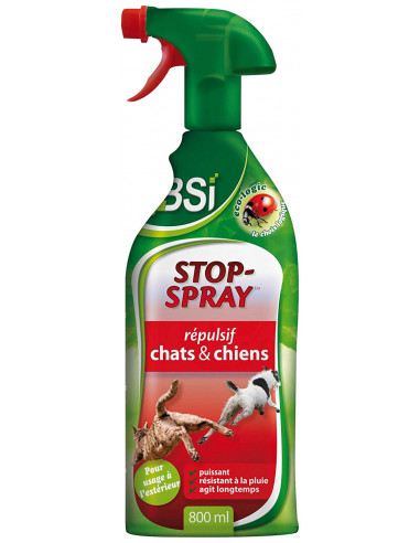 BSI Stop Spray répulsif pour chats/chiens 800 ml