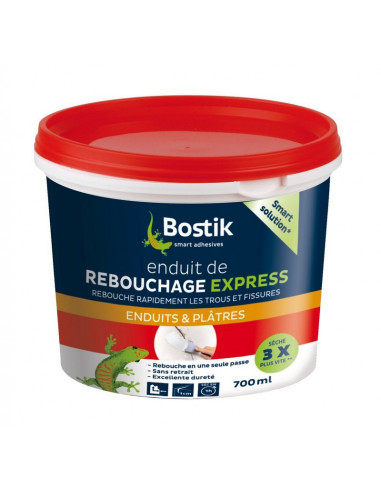 BOSTIK Enduit de rebouchage express 700 ml