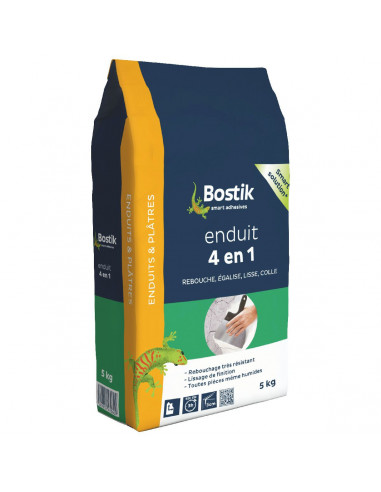 BOSTIK Enduit 4 en 1 poudre 5 kg