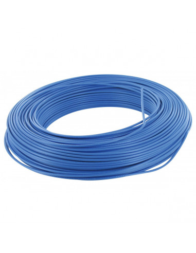 ELECTRALINE Couronne de câble H07V-U 1x2,5mm² 5m bleu