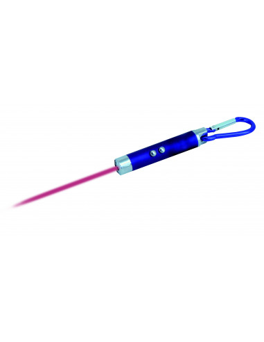 VELAMP Porte-clés Laser avec lumière UV et LED