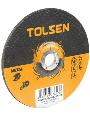 TOLSEN Disque métal d125x6.0x22mm