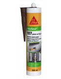 SIKA SIKASEAL® 107 JOINTS & FISSURES Mastic acrylique spécial façade SNJF - 300ml - acajou