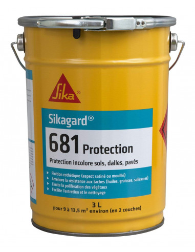SIKA Sikagard 681 Protection incolore sol béton / dalle / pavés 3L