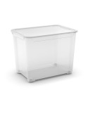 KIS Boîte de rangement plastique T BOX XL Transparent 39 x 55,5 x 42,5 cm 70L