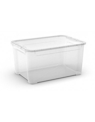 KIS Boîte de rangement plastique T BOX L Transparent 39 x 55,5 x 28,5 cm 47 L