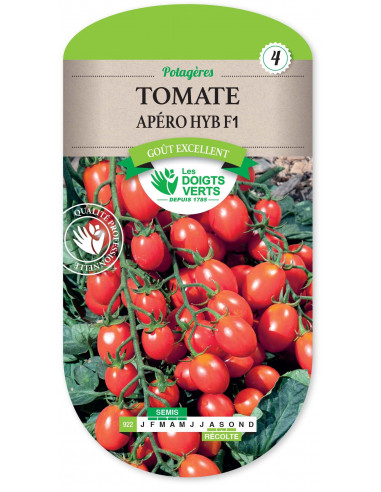 LES DOIGTS VERTS Tomate Apéro Hybride F1