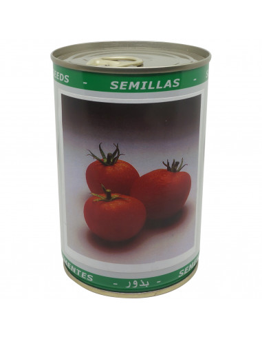 LES DOIGTS VERTS Tomate Montfavet 63/5 Hybride F1 - Boite Métallique 50 gr
