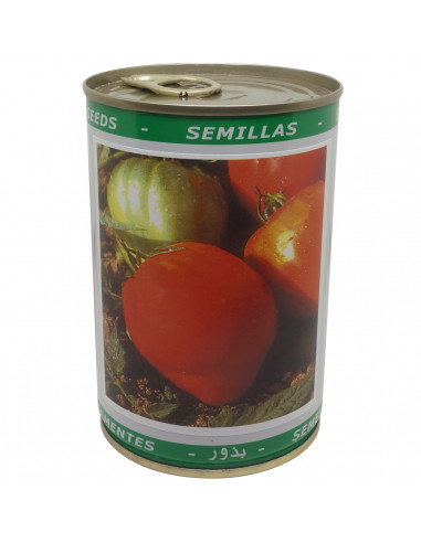 LES DOIGTS VERTS Tomate Coeur de boeuf - Boite Métallique 50 gr