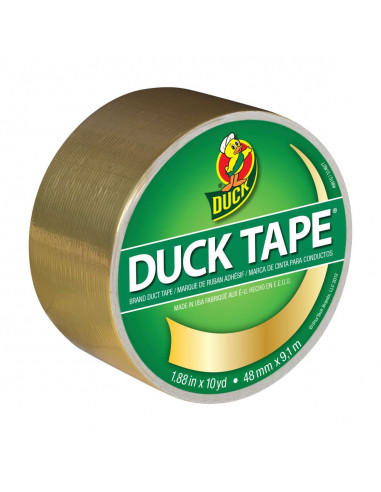 DUCK BRAND Color Duck Tape Doré 48 mm x 9.1 m