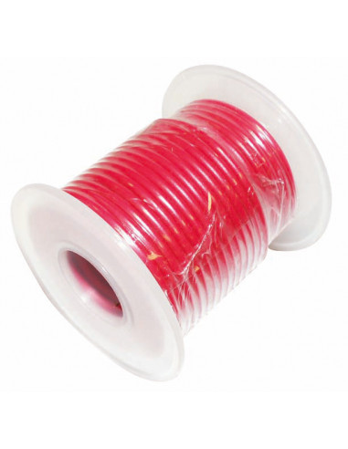 AURILIS 10m cable electr. rouge 1mm2