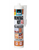 BISON MONTAGEKIT® SUPER STRENGTH Extra strong, universal and filling assembly adhesive Beige 350 g