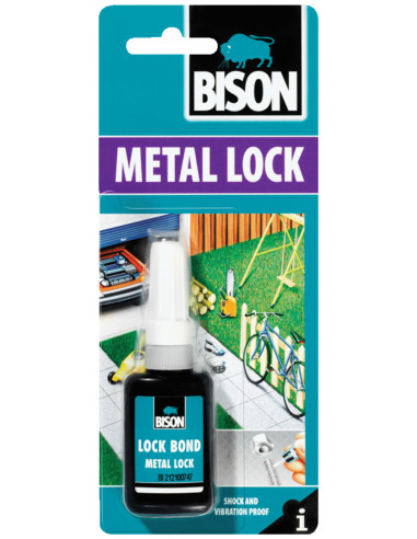 Bison colle metal lock 10ml