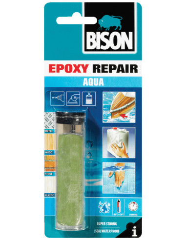 Bison epoxy repair aqua 56g