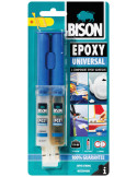 BISON EPOXY UNIVERSAL Universal strong dual-component époxy adhesive 24 ml