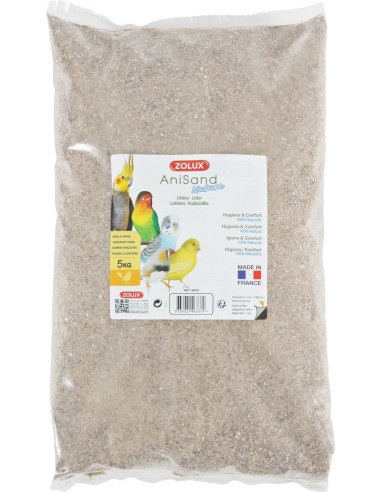 ZOLUX Litière sable AniSand Nature 5 kg