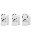 SMARTWARES Kit de 3 mini alarmes pour porte et fenêtre SC07/3