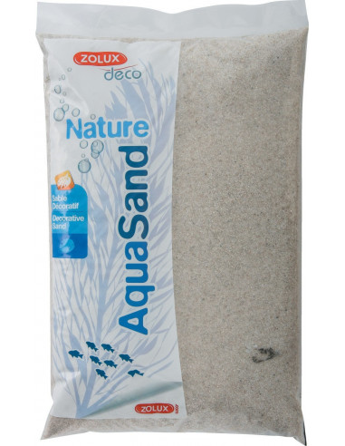 ZOLUX Aquasand Nature Quartz Fin 5 kg