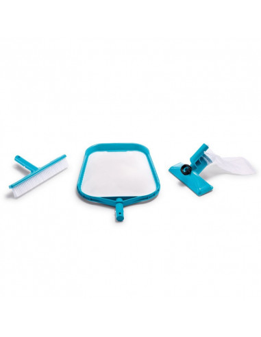 INTEX Kit de nettoyage pour piscine balai + brosse + épuisette