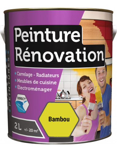 RECA Peinture Rénovation Multi-surfaces BATIR Bambou 2L