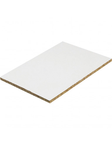 Tablette radiateur blanc, L.100 x P.20 cm Ep.20 mm