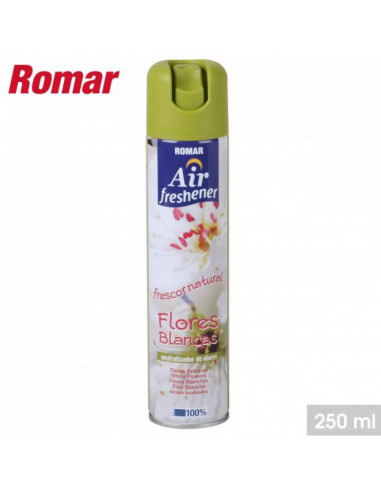 FORNORD Désodorisant spray fleurs blanches ROMAR 300 ml