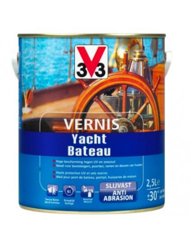 V33 Vernis Bateau Incolore brilliant 2.5L