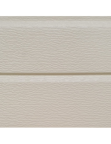 CLIN ALUMINIUM 497S-001 Façade murale 2250 x 380 x 16 mm blanc