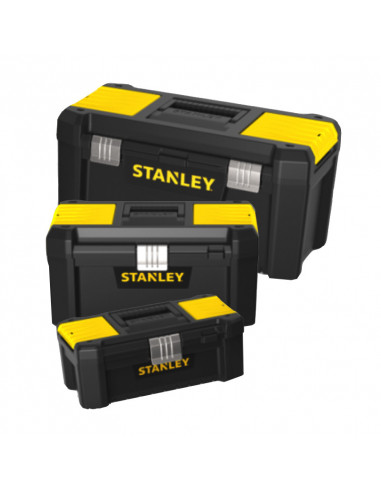 Coffre de rangement et 2 boîtes à outils Stanley
