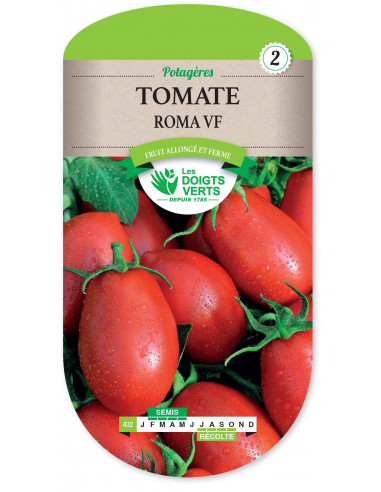 LES DOIGTS VERTS Tomate Roma VF