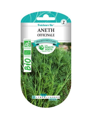 LES DOIGTS VERTS Aneth Officinale Bio
