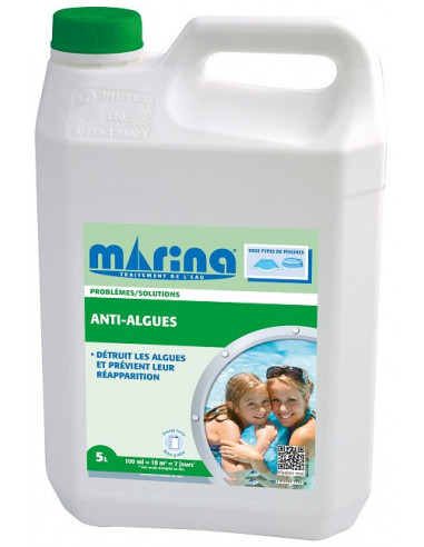 MARINA L530724M1 Anti-algues - 5 L