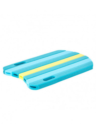 DIFFUSION Planche de natation bleu jaune 48 x 30 x 3cm